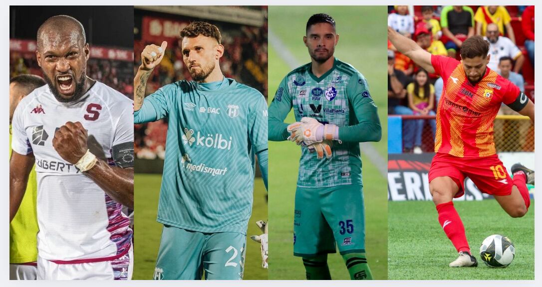 Copa Centroamericana
Kendall Waston
Washington Ortega
Kevin Briceño
Elías Aguilar
19 de agosto del 2025
Producción: La Nación