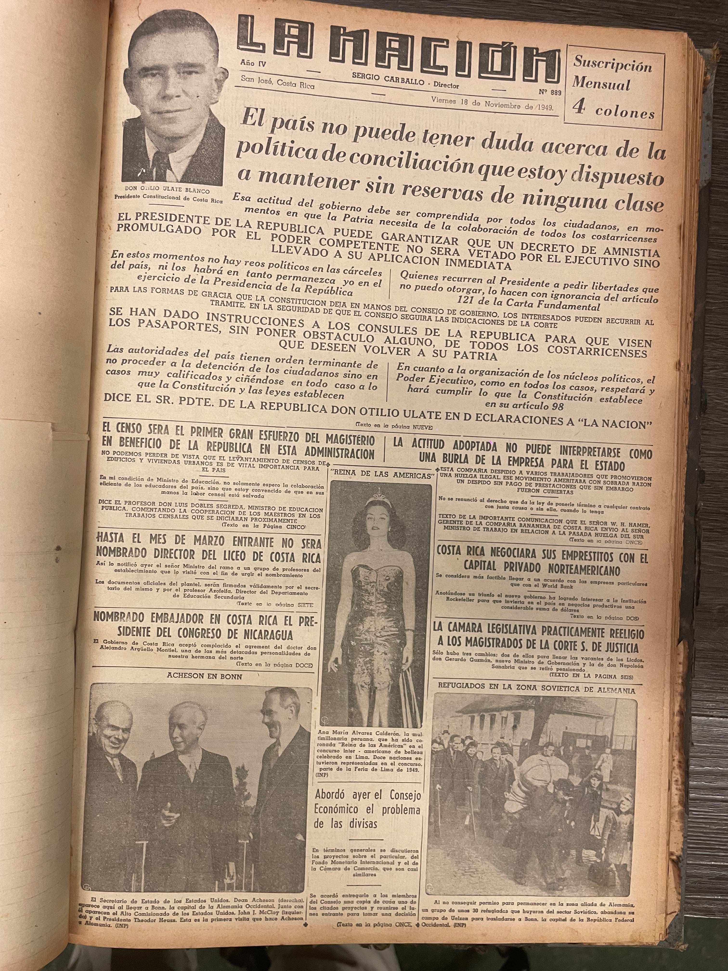 El nivel de amnistía o juicio de lo sucedido durante la Guerra Civil también fue tema de discusión durante el proceso de la Asamblea Constituyente.