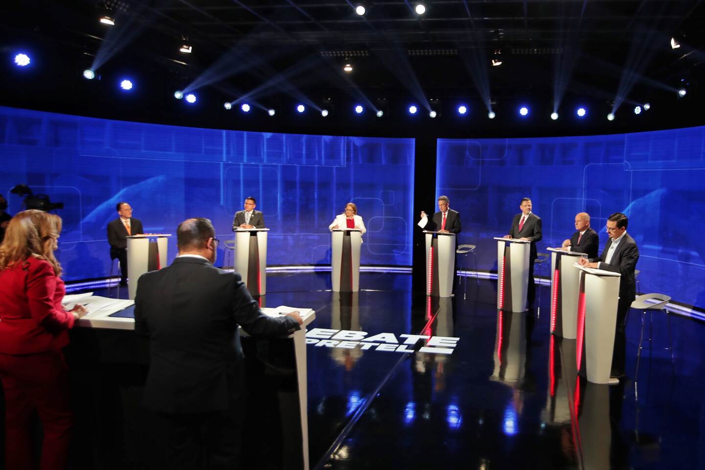 03/02/2022/ Debate presidencial de candidatos en RSTV / Foto: John Durán