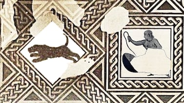 Un mosaico romano revela la única imagen conocida de una cazadora en la arena