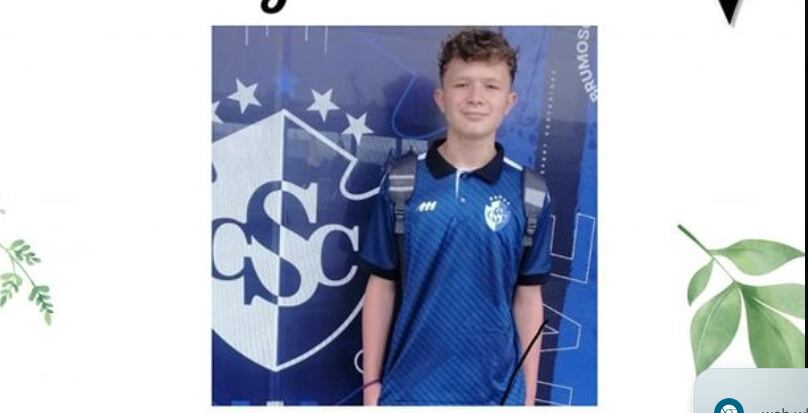 Emmanuel Hidalgo Jiménez
Futbolista Sub 15 del Cartaginés
31 de mayo del 2024
Cortesía