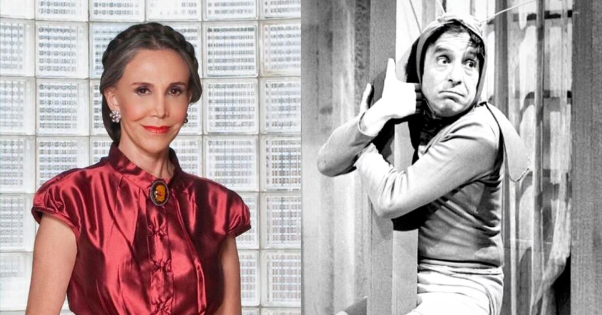 Florinda Meza negó que la exesposa de Chespirito haya influido en el diseño ni en el nombre de El Chapulín Colorado, como muestra la serie de MAX.