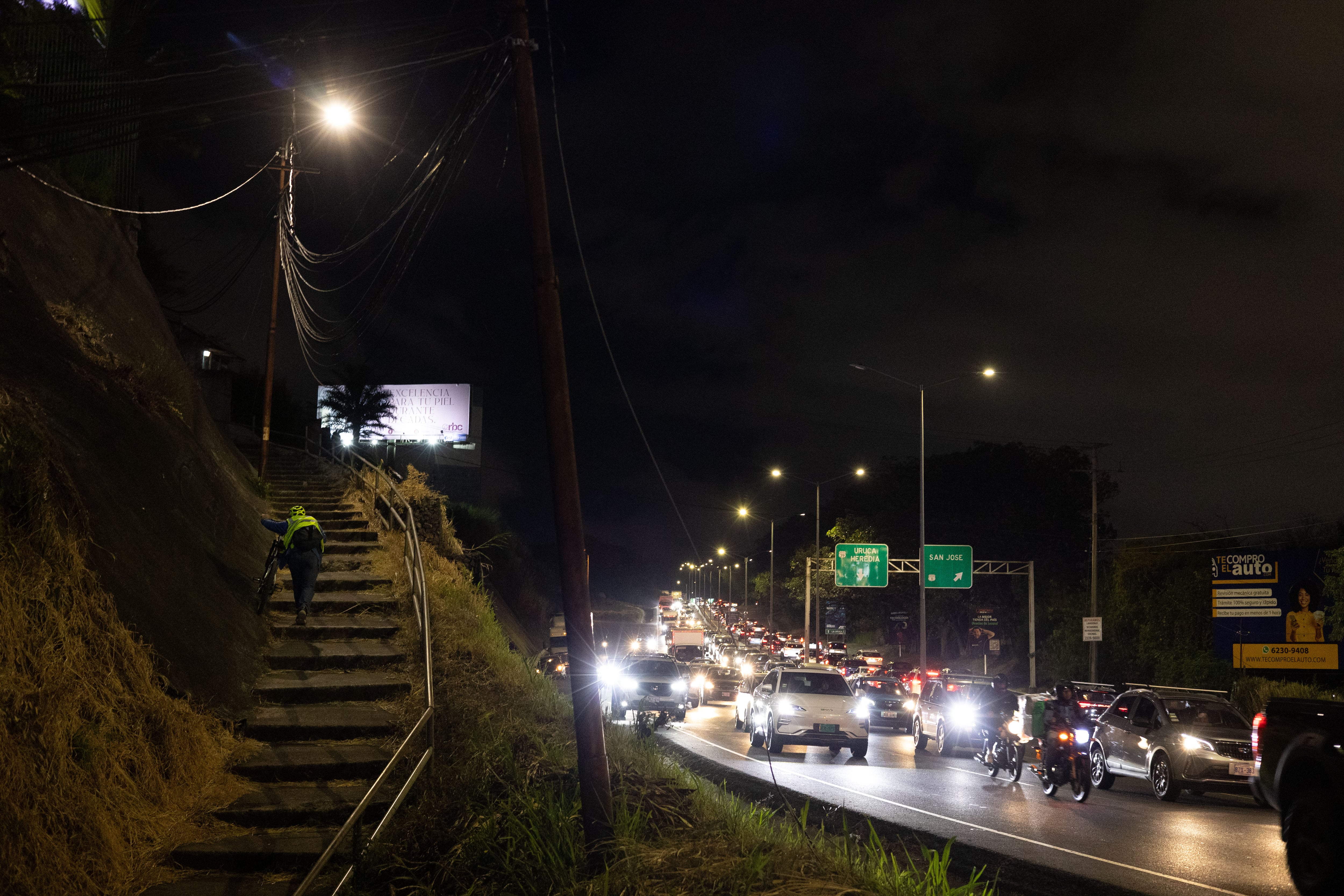 Costa Rica tiene una alta tasa de crecimiento anual del parque vehicular.
