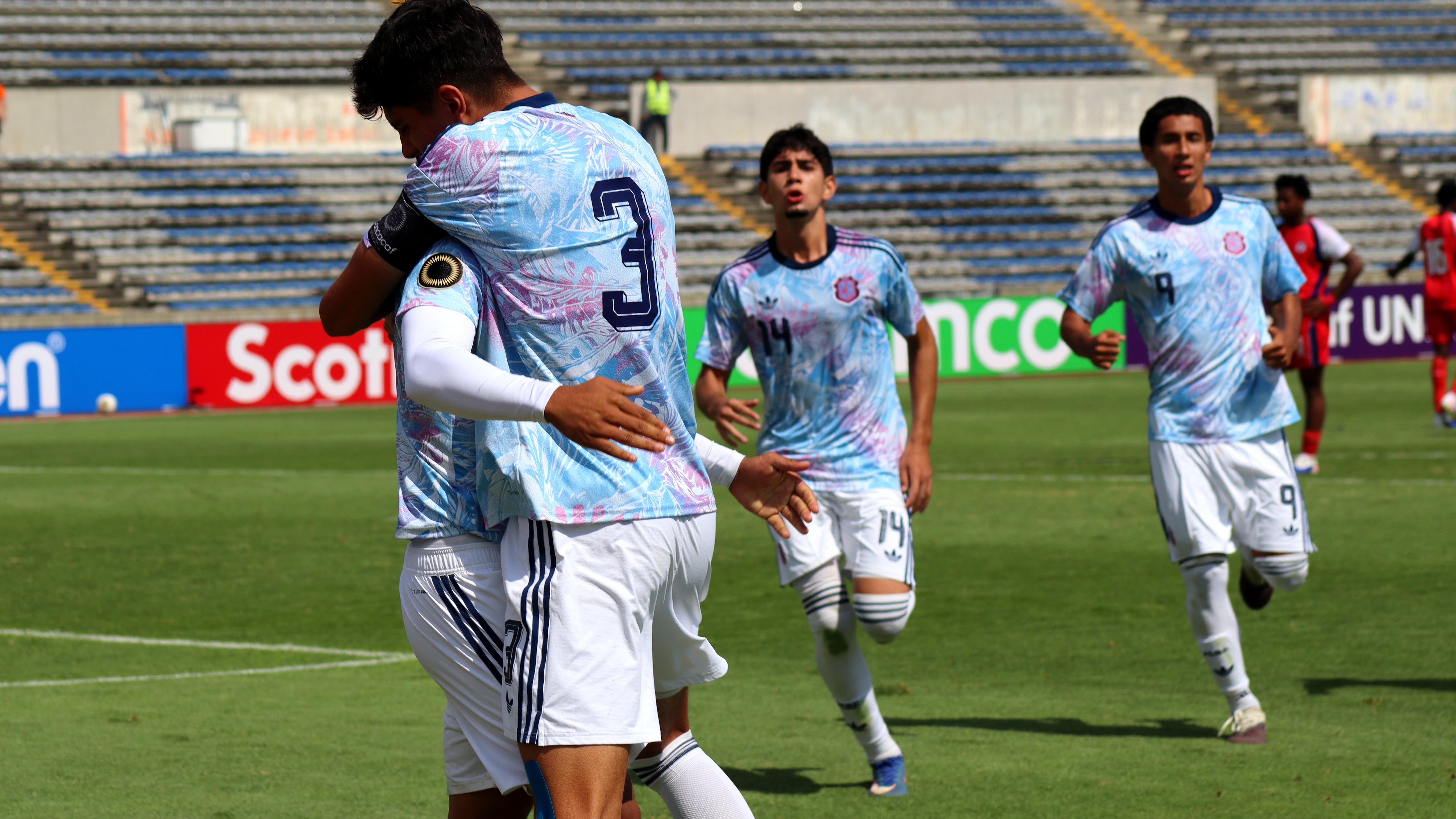 La Seleccion Sub-20 de Costa Rica logro calsificar al Mundial al vencer en los lanzamientos desde el punto de penal a Haiti.