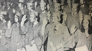 Hace 50 años: 55 nuevos médicos graduados de la Universidad de Costa Rica