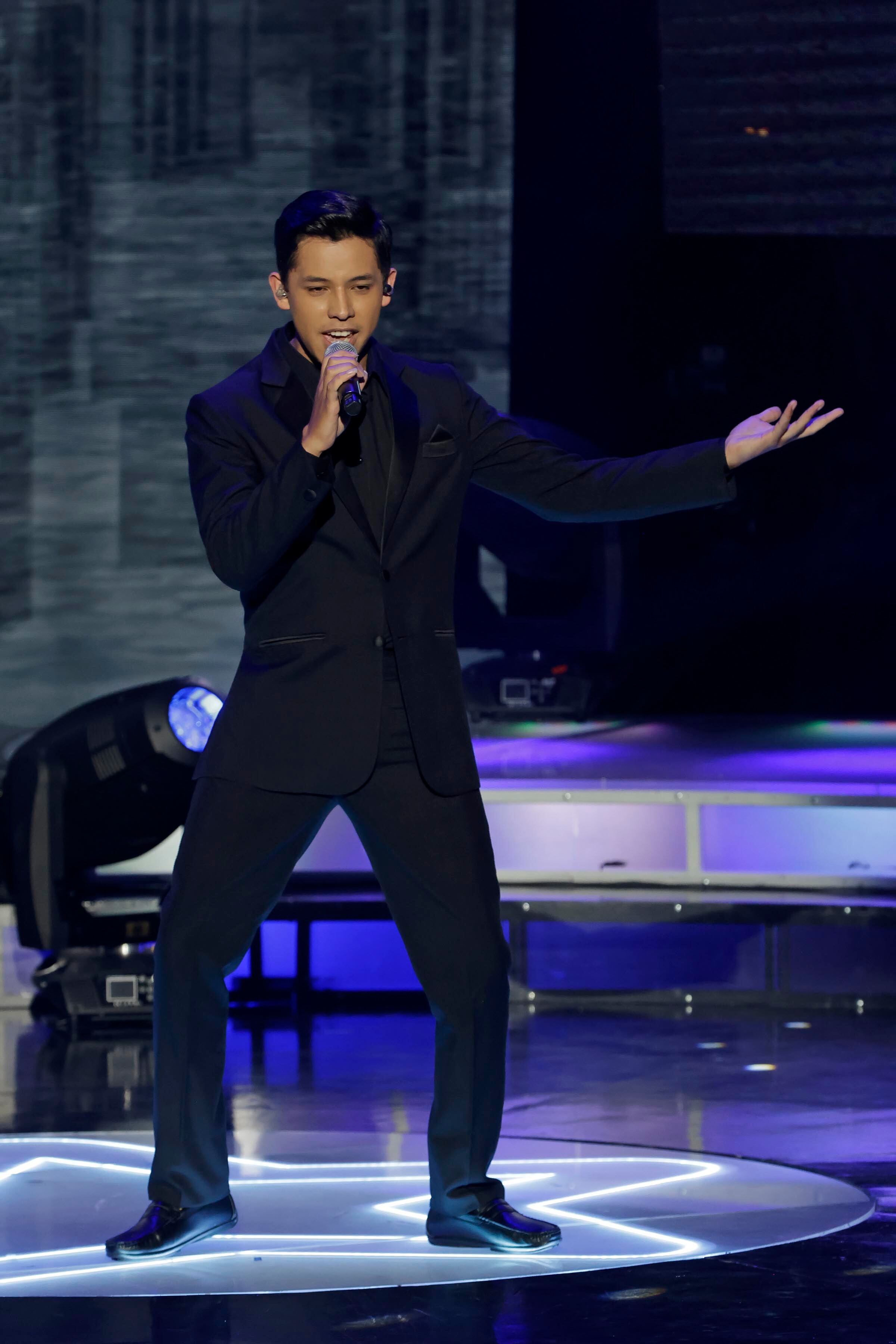 05/11/2023. Teletica, Sabana Oeste. Hora: 07:00 p.m. Gala número 10 de Nace una Estrella, grabada en el estudio Marco Picado de Teletica. En la foto, Jafet Jerez. Fotos: Mayela López