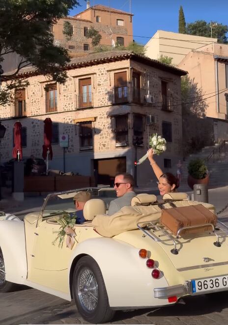 Shirley Álvarez se casó este jueves con el chef Daniel Vargas en presencia de familiares.