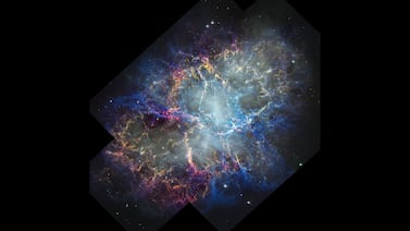 Así cambió la Nebulosa del Cangrejo en 25 años de observación del telescopio Hubble