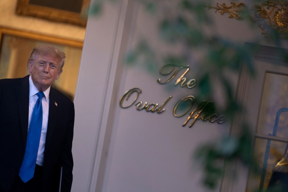 El presidente de Estados Unidos, Donald Trump, llega a un evento de barbacoa de fin de verano con republicanos en el Jardín de las Rosas de la Casa Blanca, en Washington D. C., el 2 de septiembre de 2026.