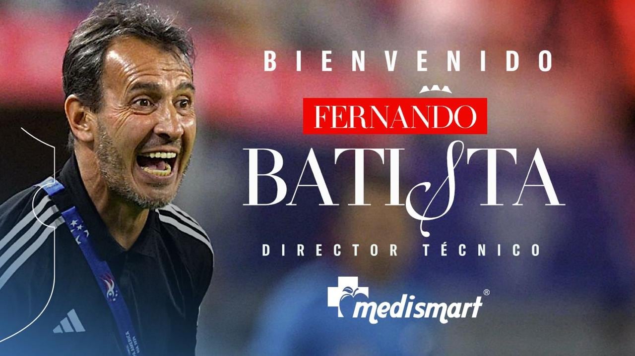 Este fue el arte con el que la Federación Costarricense de Fútbol anunció a Fernando Batista como el sucesor de Miguel Herrera en la dirección técnica de la Selección de Costa Rica.