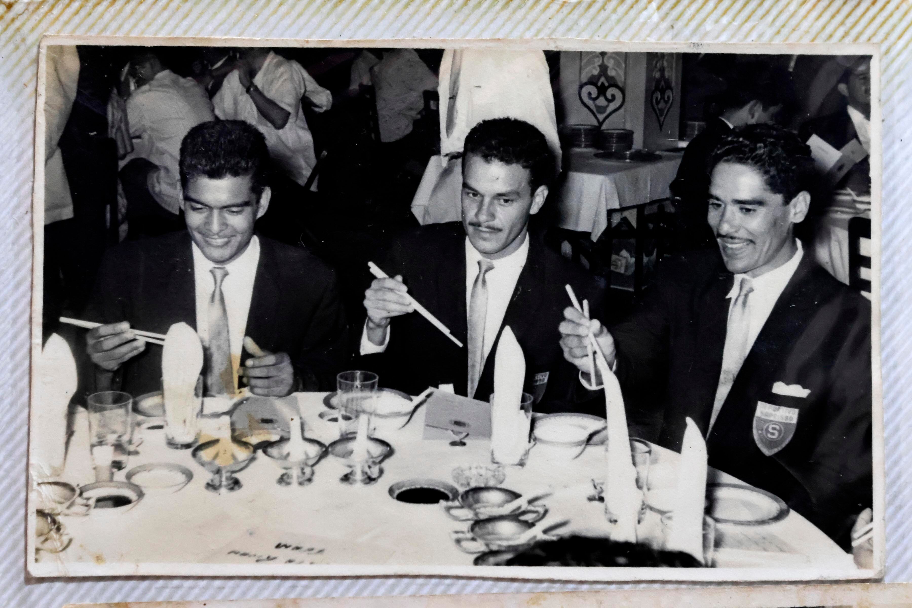 Rigoberto "Feo" Rojas en su casa