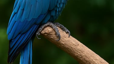 Policía de Brasil investiga virus misterioso que afecta a guacamayo azul en peligro de extinción