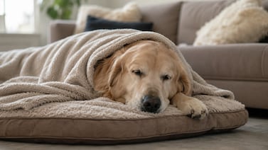 Dónde deben dormir los perros cuando hace frío, según veterinarios: el lugar ideal no es la cama ni el exterior