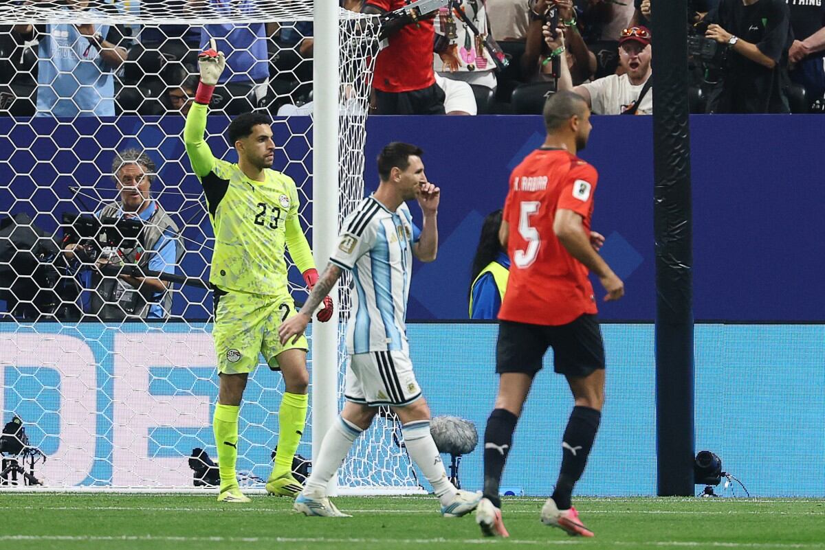 Mostafa Shoubir ha sido figura clave en el partido entre Argentina y Egipto en el Mundial 2026.