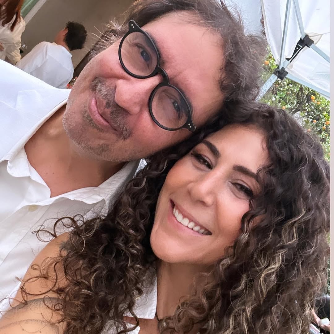 Vica Andrade y su esposo Memo del Bosque
