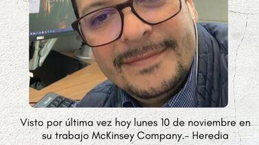 Cuñado de exfutbolista Luis Marín está desaparecido