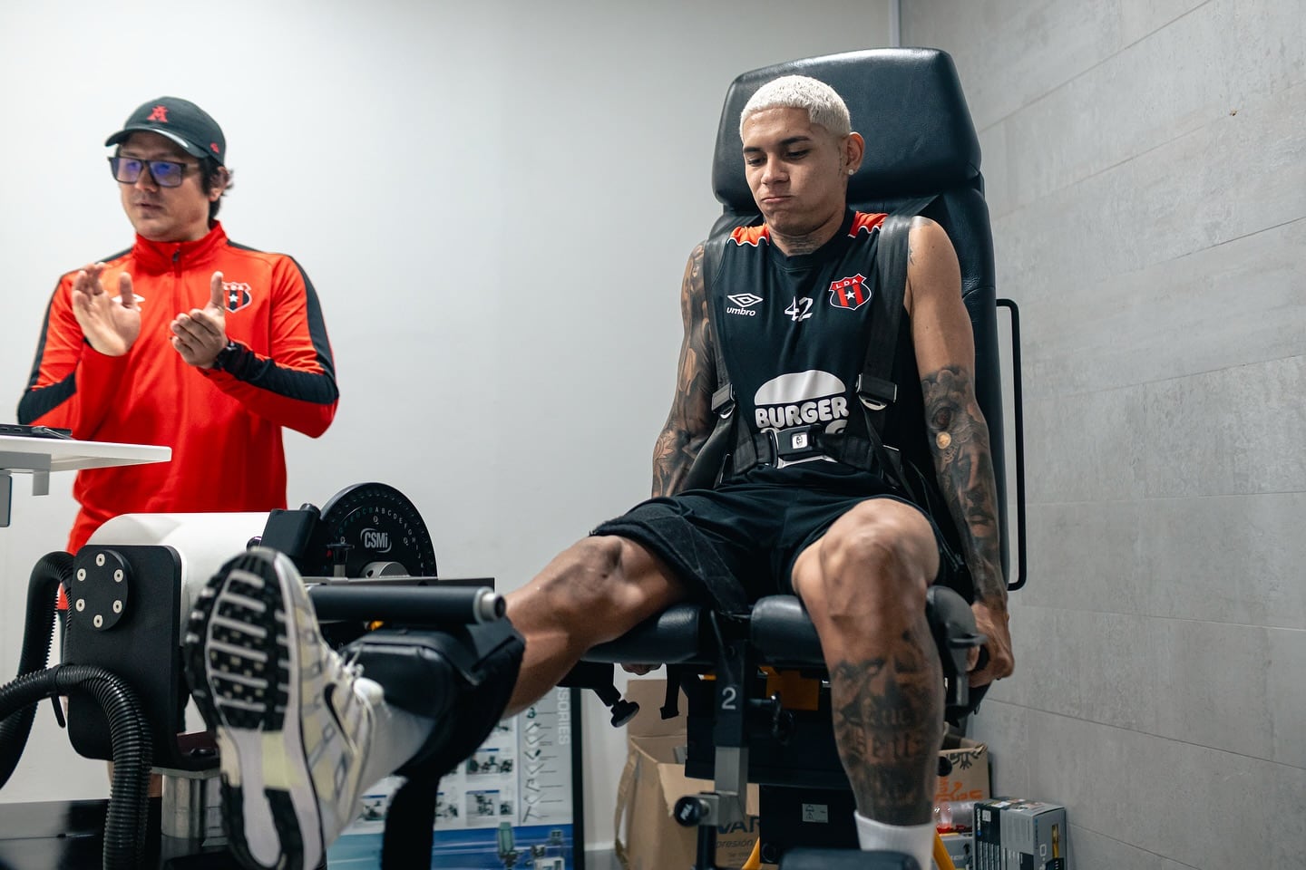 John Paul Ruiz inició pretemporada este lunes 23 de junio con Liga Deportiva Alajuelense.