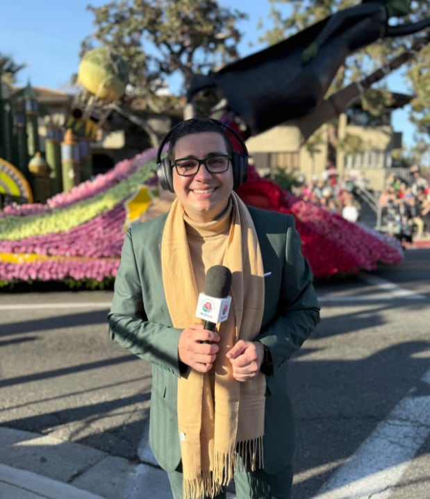 Elías Alvarado, periodista de Telenoticias en Estados Unidos.