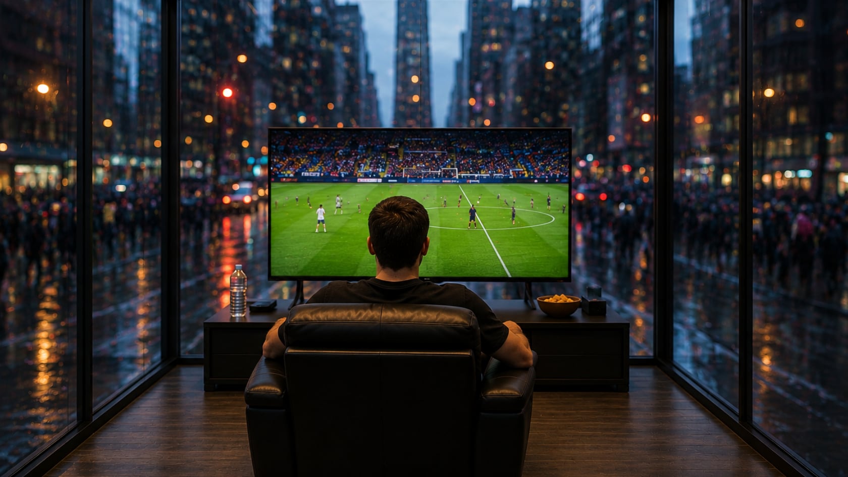 Una persona recibirá $50.000 por ver todos los partidos del Mundial dentro de un cubo transparente en Nueva York.