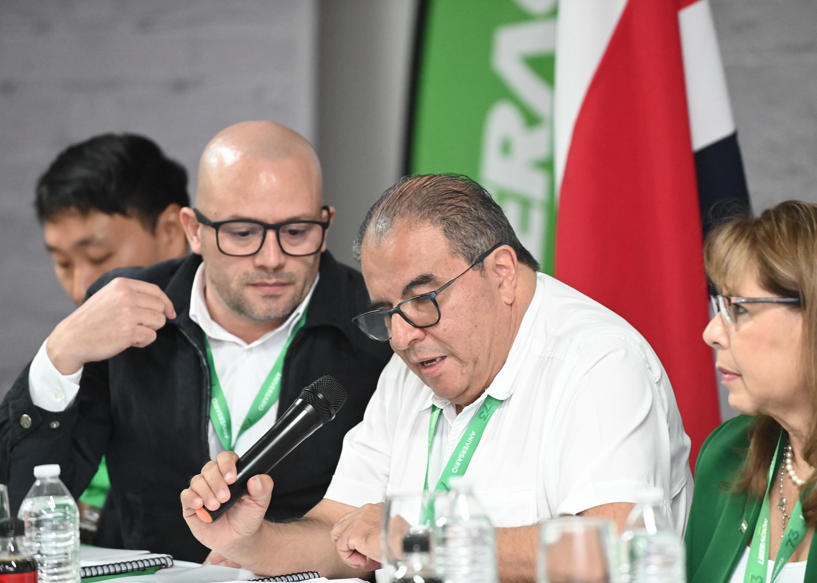 23 de noviembre del 2024. Balcón Verde en Sabana Oeste. Asamblea del Partido Liberación Nacional (PLN) en donde se votará en favor de que la convención de partido sea abierto o cerrada. En la foto: Foto: Albert Marín para la Nación.