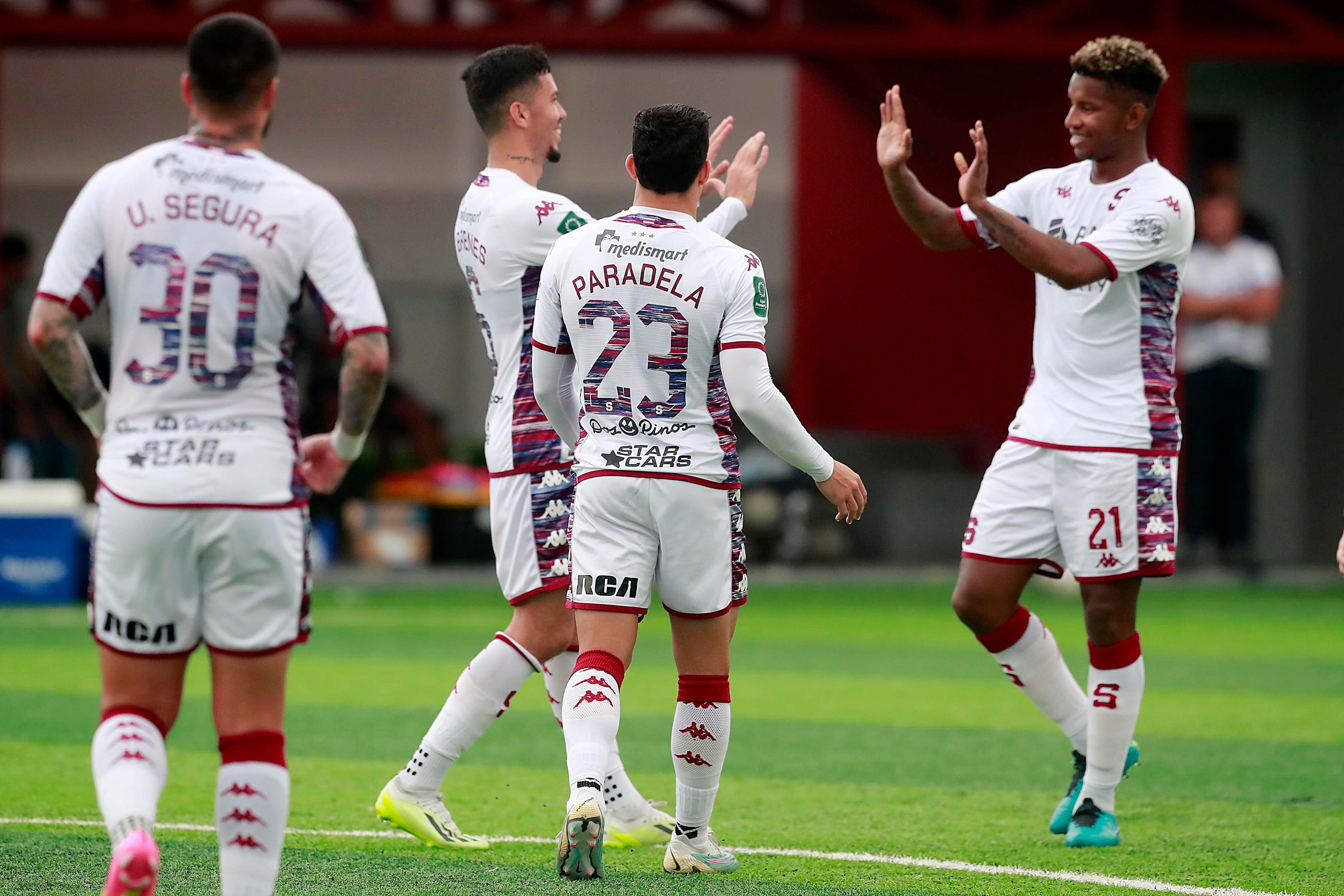 23/11/2023 Estadio Rafael Bolaños, Alajuela. El Municipal Grecia recibió al Deportivo Saprissa, en partido de la jornada 21 del Torneo de Apertura, Liga Promérica 2023.