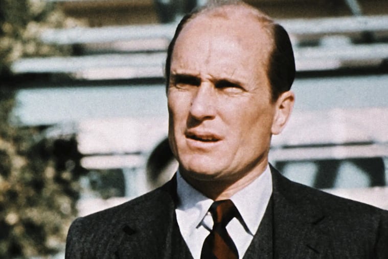 AUSTIN, TX - MARCH 17: Actor/director Robert Duvall arrives at the premiere of "Wild Horses" during the 2015 SXSW Music, FIlm + Interactive Festival at the Paramount Theatre on March 17, 2015 in Austin, Texas. Michael Buckner/Getty Images for SXSW/AFP (Photo by Michael Buckner / GETTY IMAGES NORTH AMERICA / Getty Images via AFP)