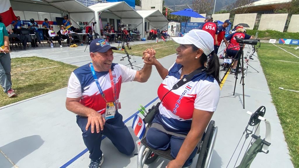 Juegos Parapanamericanos Santiago 2023
Gerald Lizano y Pilar Riveros
Tiro con arco
20 de noviembre del 2023
Cortesía Olman Mora
