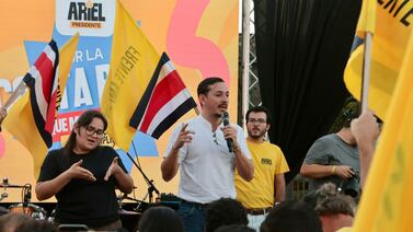 Ariel Robles en cierre de campaña: ‘La segunda ronda electoral dependerá del Frente Amplio’