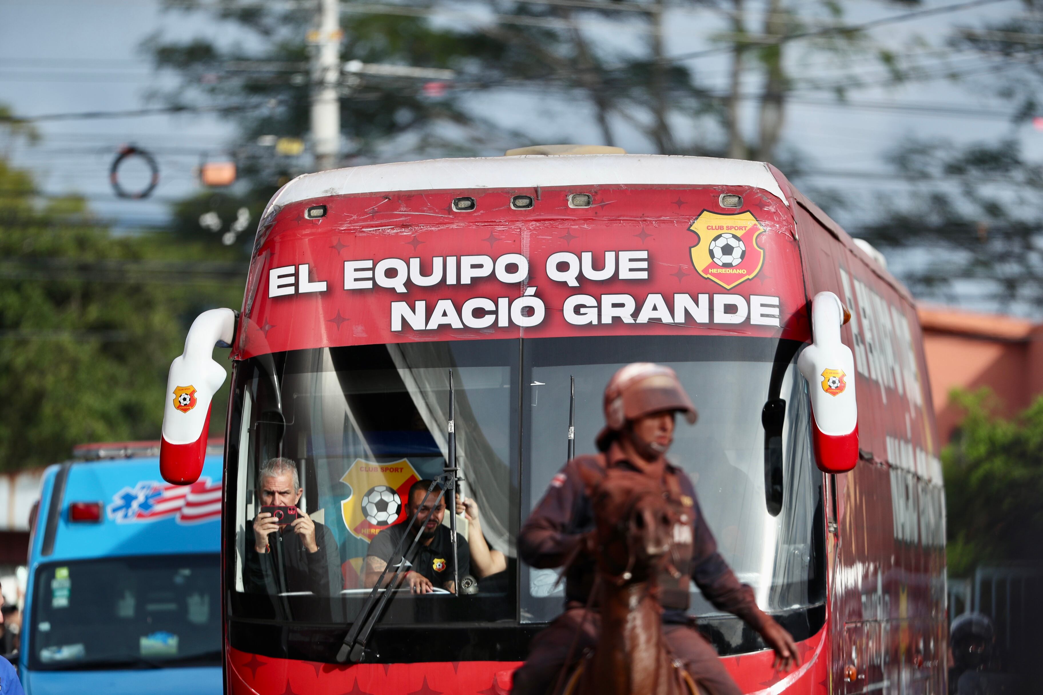 17/12/2023, San Jose, Tibas, Estadio Ricardo Saprissa, partido de vuelta de la final del torneo de apertura 2023 entre el Deportivo Saprissa y el Club Sport Herediano.