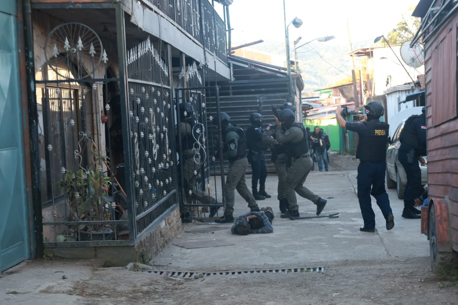 Allanamientos en Cartago, este martes 14 de abril, para golpear a la estructura criminal más poderosa del centro de la provincia: Los Maruja.