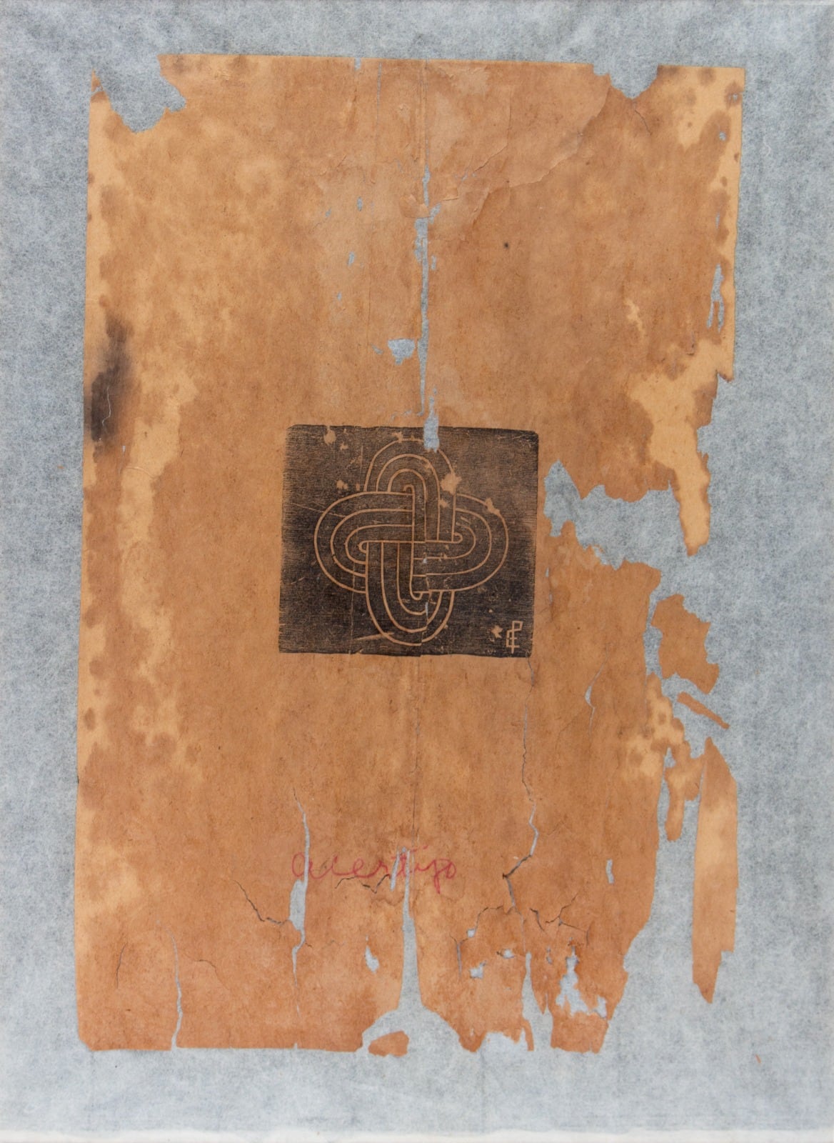 Emilia Prieto. Acertijo, xilografía, circa 1937.