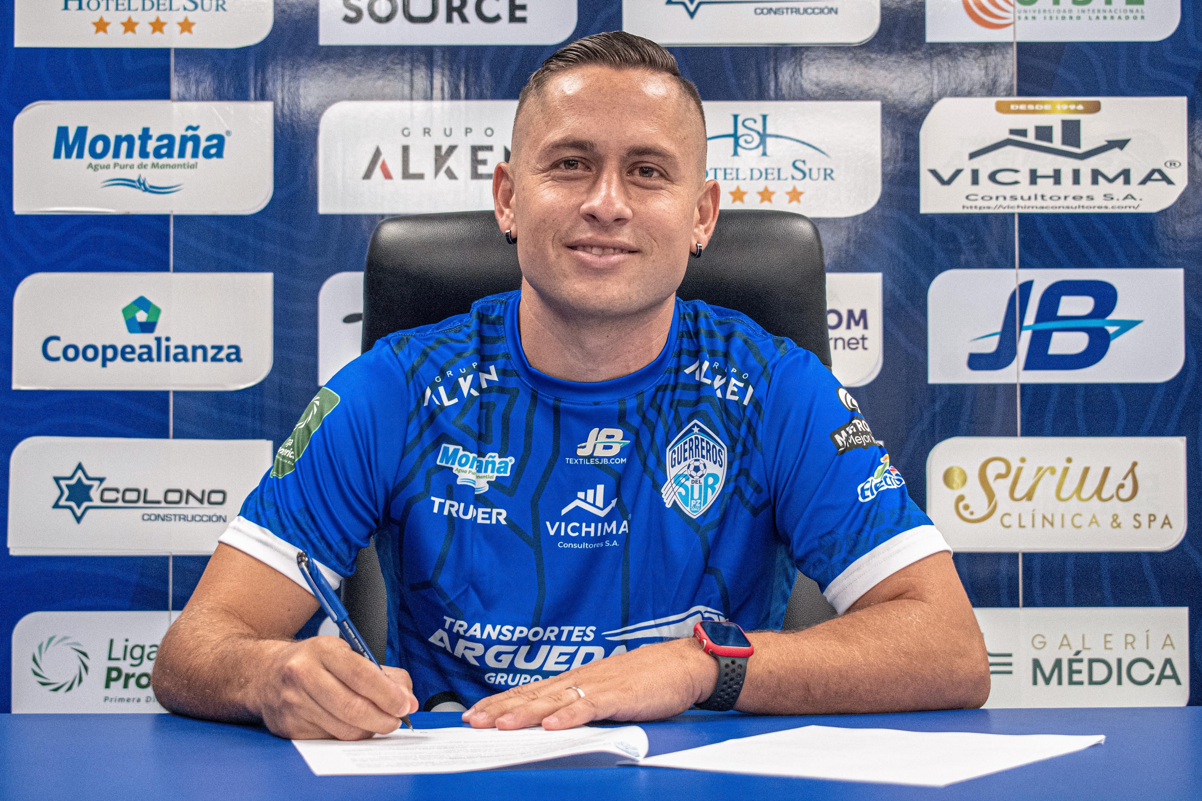 Anthony López es el nuevo jugador de Pérez Zeledón. Prensa MPZ.