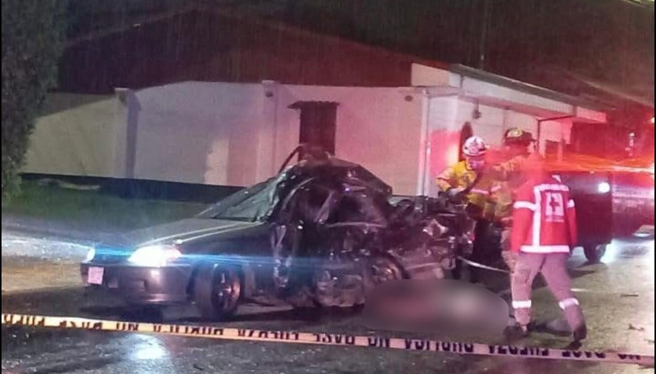 Tres hombres fallecieron en aparatoso accidente en Santo Domingo de Heredia.