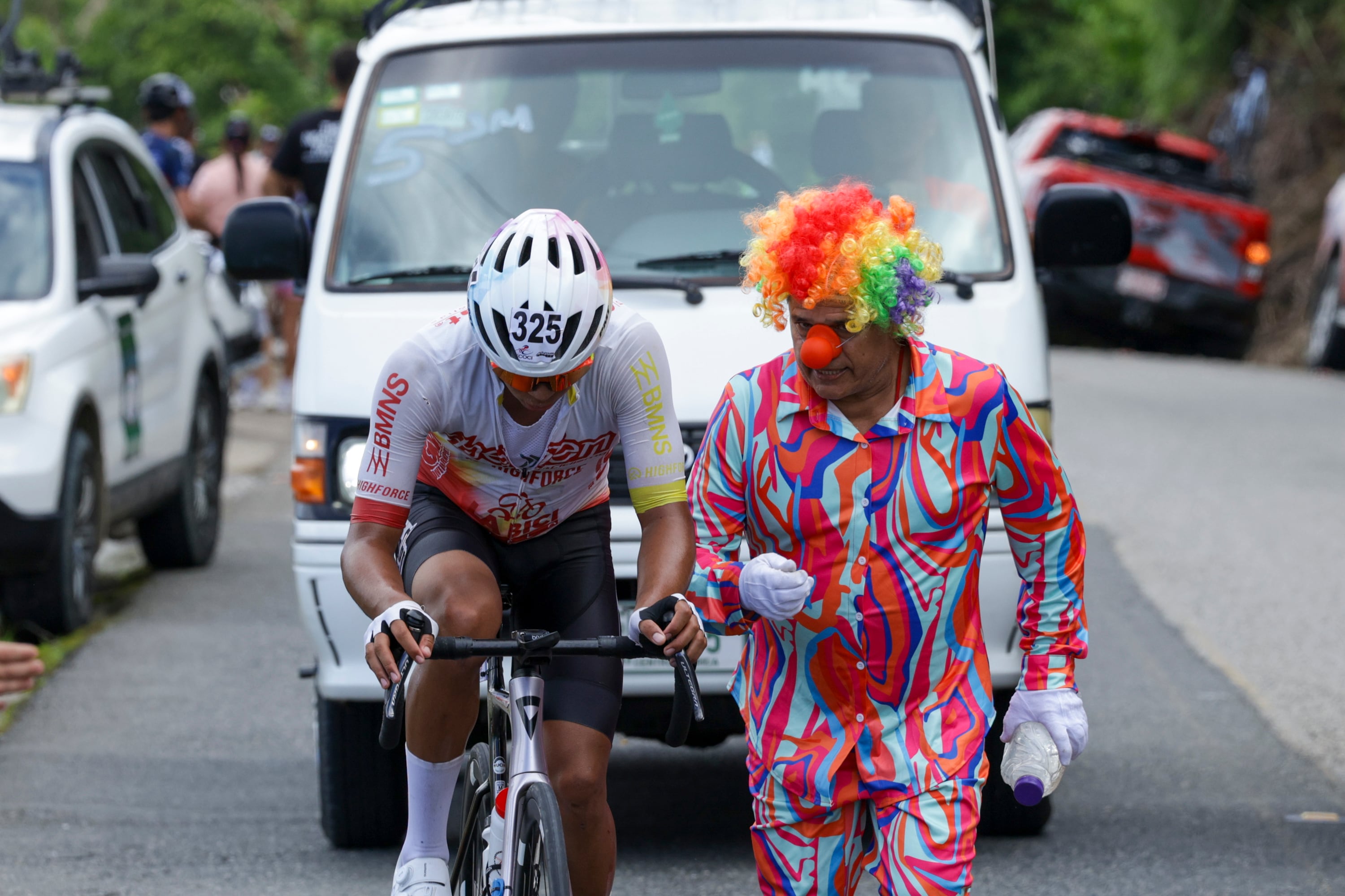 15/06/2025, Puntarenas, Osa, etapa de ruta del Campeonato Nacional de Ciclismo Juvenil, con un recorrido de 106 kilometros, desde Sanbuenaventura hasta Campo dos y medio en Fila de Cal.