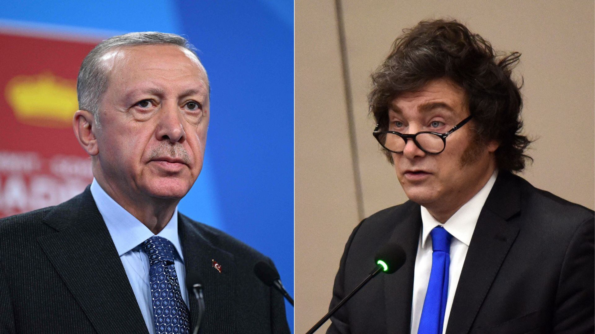 Recep Tayyip Erdogan y Javier Milei fueron invitados por Trump al consejo de paz para Gaza