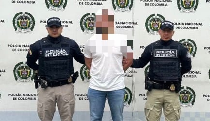 Chaves, de 40 años, quedó detenido en Cali, Colombia.