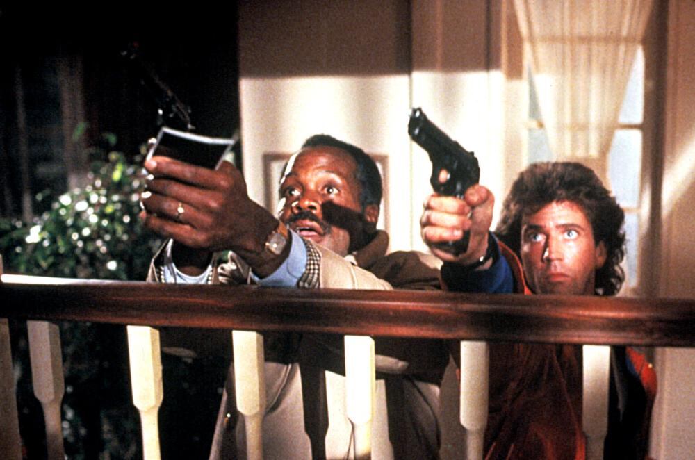 Danny Glover y Mel Gibson