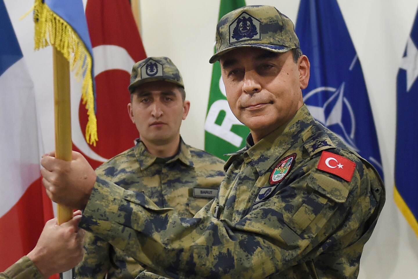 Foto del 31 de diciembre de 2014 del Mayor General Mehmet Cahit Bakir, comandante de la fuerza de tareas de Turquía en Afganistán, quien fue detenido en Dubai por supuestos vínculos con el fallido golpe de estado del 15 de julio.