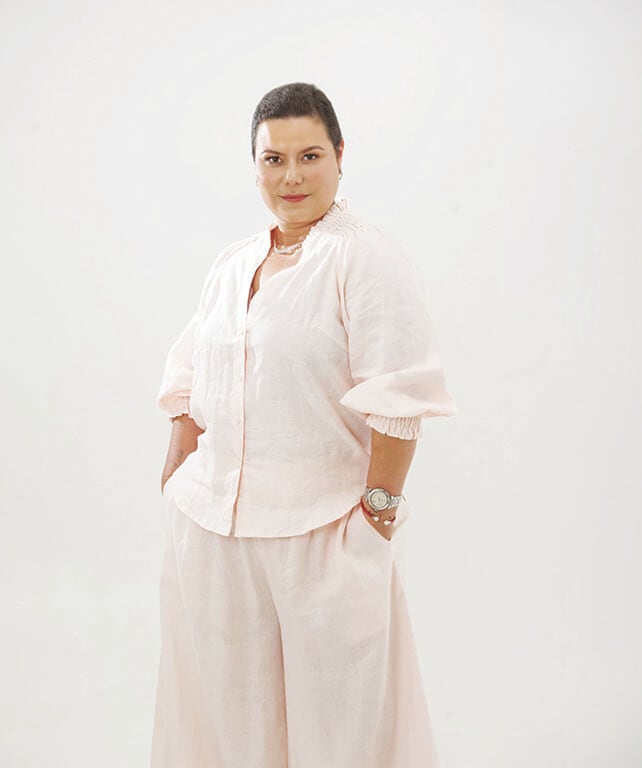 Gabriela Rodríguez Villalobos, paciente de cáncer de mama.