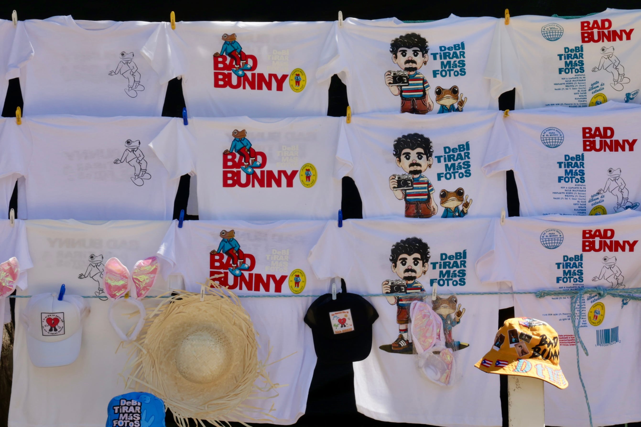 Ambiente del concierto Bad Bunny