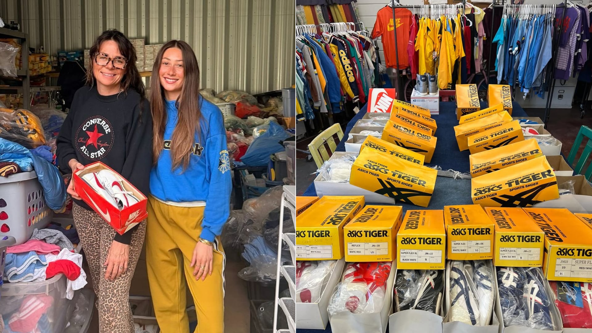 Un inventario intacto con 10.000 zapatos y miles de prendas de los años 80 impulsó la creación de CS80 Vintage tras un hallazgo inesperado en California.