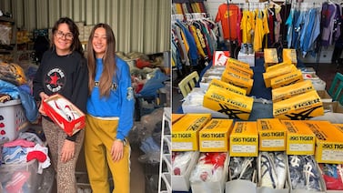 Heredan un depósito olvidado y descubren miles de artículos deportivos de los años 80: así nació un negocio vintage exitoso