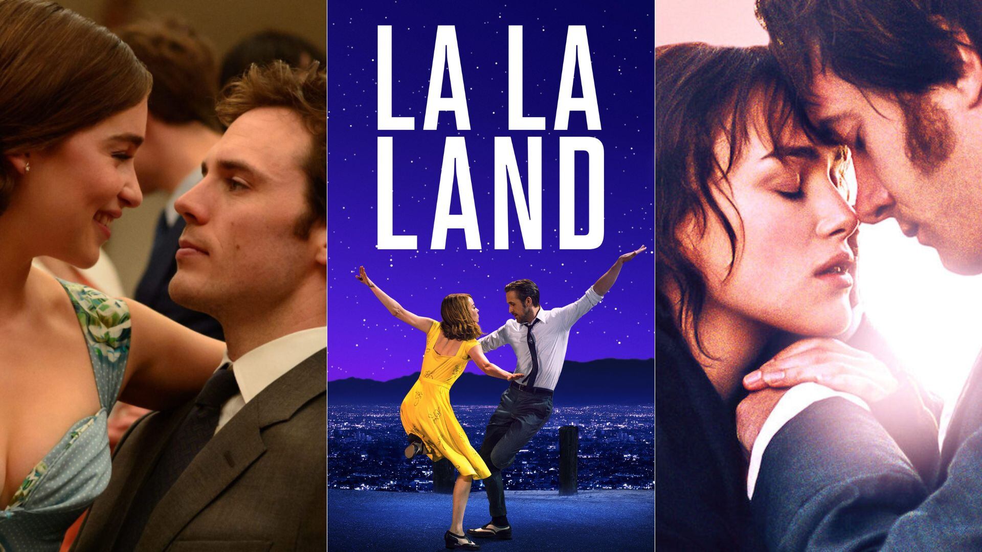 'Yo antes de ti', 'La La Land' y 'Orgullo y Prejuicio' son algunas de las películas que se pueden ver en maratón antes de San Valentín.