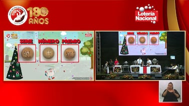 Premio mayor del sorteo de consolación 2025: reviva aquí la transmisión de la lotería navideña