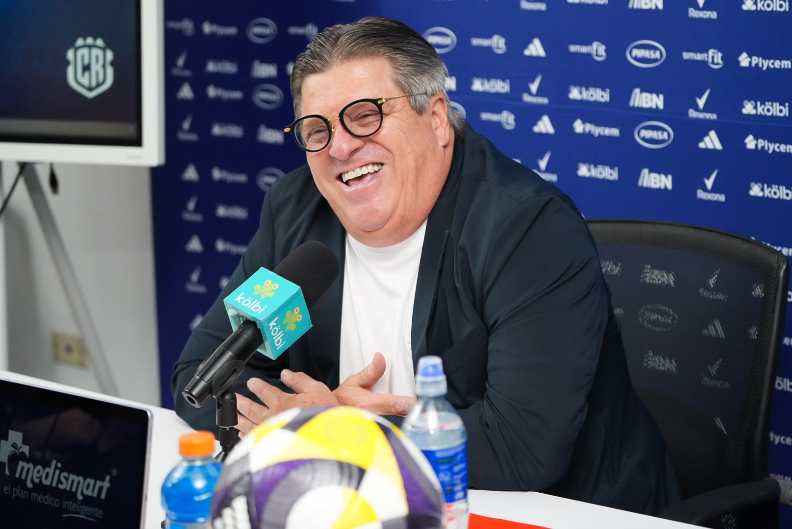 29/08/2025. Conferencia de prensa sobre seleccionados de la liga mayor de futbol con Piojo Herrera. Fotografía: Lilly Arce