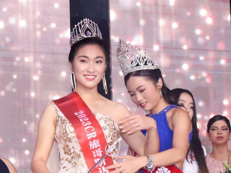 Miss China Costa Rica, Wendy Cen Chang. FOTO FACEBOOK ASOCIACION CHINA