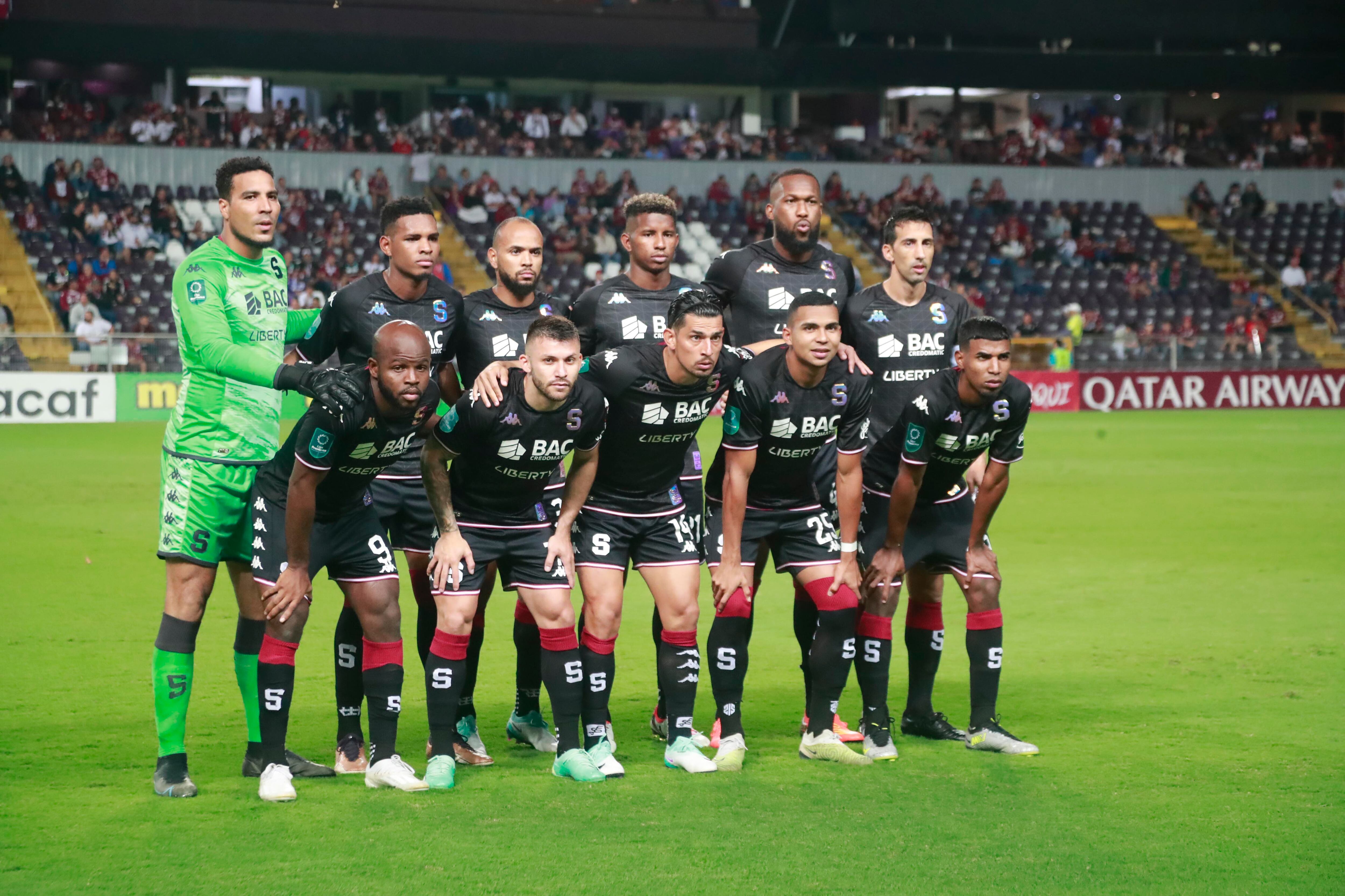 01/11/2023 Estadio Ricardo Saprissa, Tibás. El Deportivo Saprissa recibió al Motagua, de Honduras, en partido de vuelta por repechaje de la Copa Centroamericana de CONCACAF.
