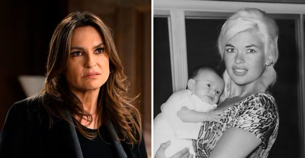 Mariska Hargitay descubrió a los 30 años que su verdadero padre era Nelson Sardelli y no Mickey Hargitay, como siempre creyó.
