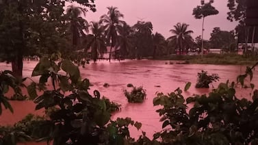 Fuertes lluvias en Limón: estas son las comunidades afectadas por inundaciones