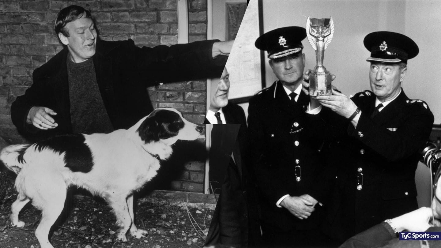 Un perro mestizo se convirtió en el héroe inesperado del Mundial de Inglaterra 66.